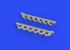 Eduard 672284 S-199 exhaust stacks PRINT EDUARD 1/72